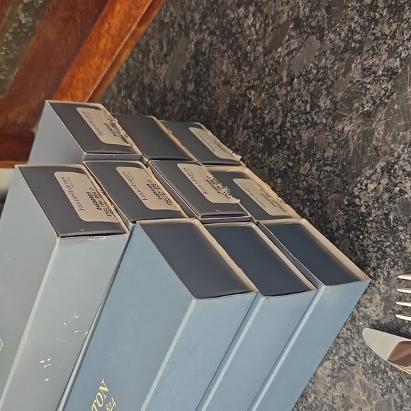 NEW Reed & Barton "English Braid" Stainless Steel 5 Piece Flatware Set - 10 Sets - Picture 4 of 14